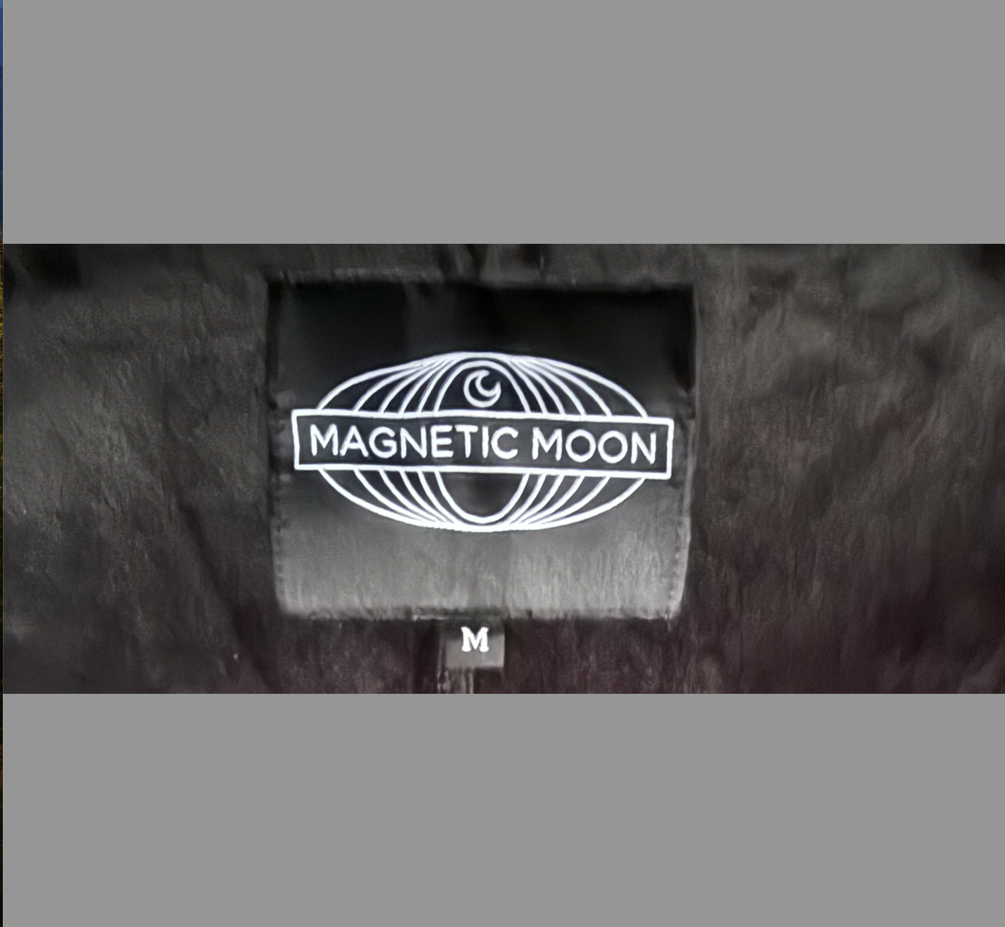 Black Velvet Lined Hoodie